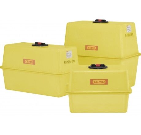 GFK-Behälter, kastenförmig, 200 Liter