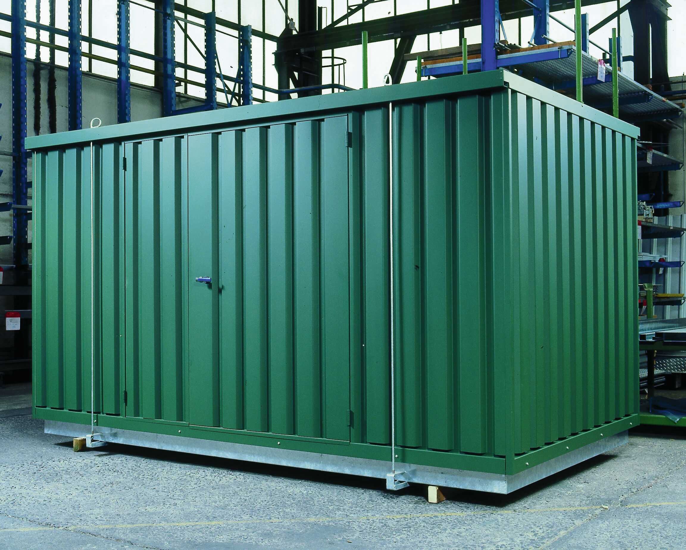 Sicherheitscontainer mit Wärmedämmung